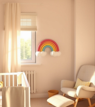 Load image into Gallery viewer, Handmade Woven Art Rainbow Wall Hanging Décor