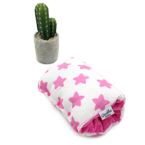 Breastfeeding Arm Support Pillow, Tummy-Time Pillow, Toddler Pillow (Pink)