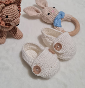 Baby Crochet Loafer | Slip-on | Booties