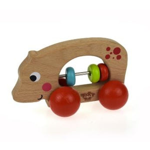Baby Wooden Animal Roller Toys