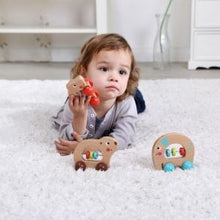 Load image into Gallery viewer, Baby Wooden Animal Roller Toys