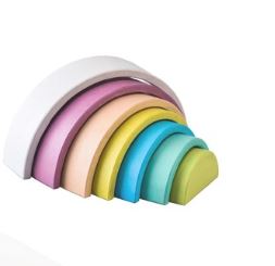 Wooden Stacking Rainbow - Vintage